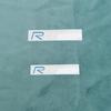 2Pcs Aluminum Car Central Control Emblem, Car Door Inner Wrist Sticker, Car Door Window Badge for XC90 XC70 XC60 XC40 V90 V60 V50 V40 S60 S90 S80 C30