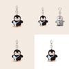 Back Fish Penguin Plush Keychain With Soft Fabric For Kids School Bag Decor