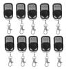 Clonagem inteligente de 433 MHz com controle remoto, aprendizado de 4 botões, transmissor RF sem fio, cópia de código, duplicador remoto, chave fob para portão de garagem, abridor de porta elétrico