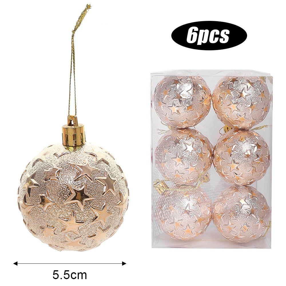 Christmas Gift Christmas Decoration Ball Electroplated Xmas Tree Hanging Ornaments