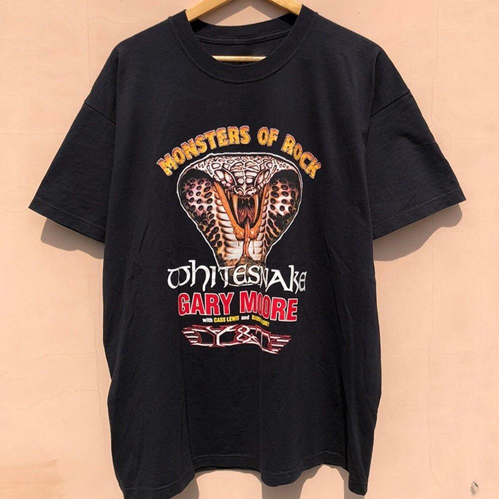Новая Whitesnake 2003 Monster of Rock Подарок Для Фанатов Унисекс S-5XL Футболка TU029 Унисекс Футболка XL