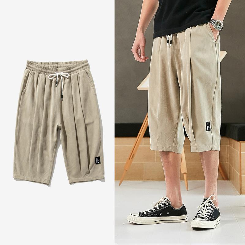 Large Size Five-point Pants Fat Casual Pants Summer Overalls Shorts Men's Loose Outdoor Pants Pants