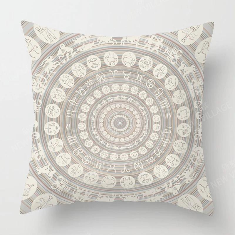 Nordic Fall Home Decor Throw Pillowcase Sofa Cushion Cover Modern 45x45cm 45*45 50x50 60x60cm 40x40 Boho Living Room Aesthetics