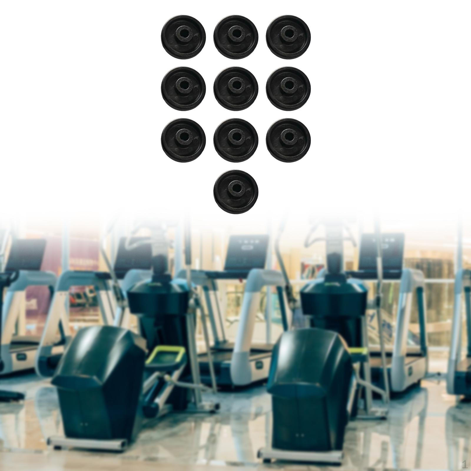 

10 шт. нейлоновых колес для мобильности, комплект компонентов, сменные детали, аксессуары для беговых дорожек