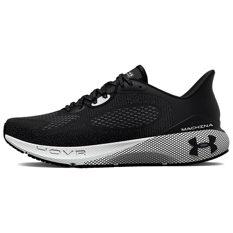 (WMNS) Under Armour HOVR Machina 3 Black White Women s 3024907-001 EU 36