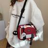 2025 Spring New Messenger Bag Small Bag Japanese Trendy Brand Casual Versatile Student Mobile Phone Bag Small Satchel Women