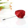 Herren Knopflochblumen für Hochzeit Bräutigam Anstecker Reversnadeln Band Rosen Blume Herrenanzug Knopfloch Anstecknadel Hochzeit Zubehör hochzeit
