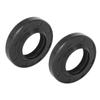 ACROPIX Motorcycle Front Wheel Hub Seals Universal 21mm X 37mm X 7mm Black 2pcs
