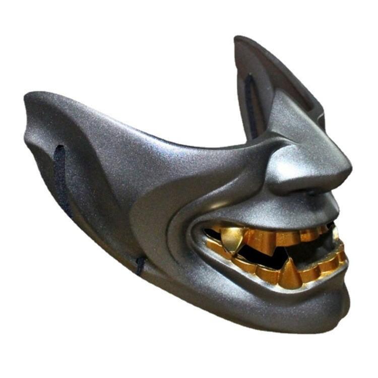 Eyecatching Half Face Hannya Masks In Various Styles For Festive Occasions