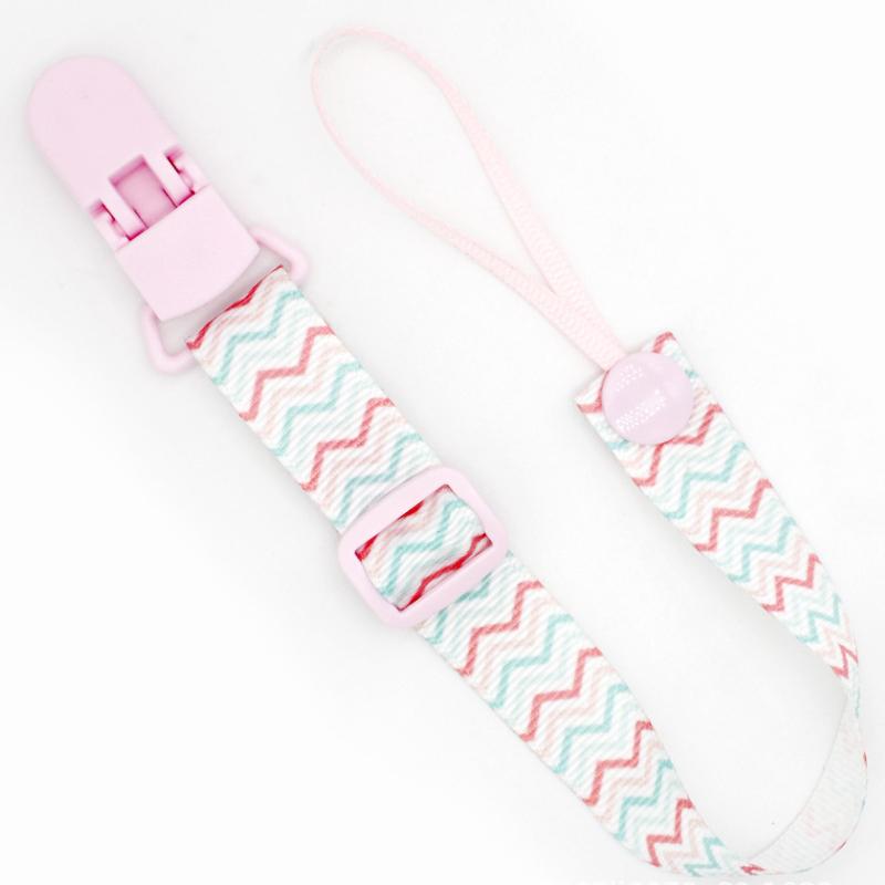 Kids Soother Baby Pacifier Clip Anti-lost Chain Adjustable Teethers Toys Stroller Accessories Holder Strap Attache Tetine Cute