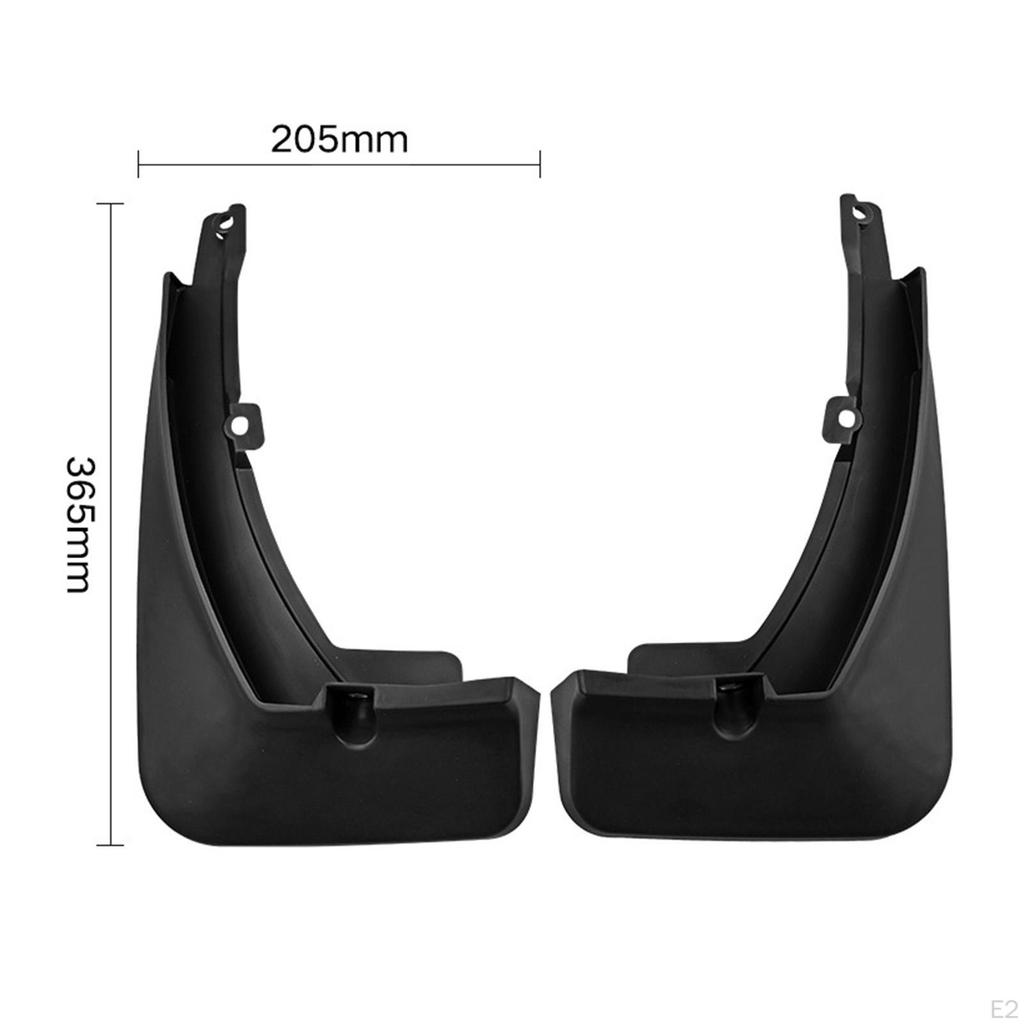 4Pcs Car Wheel Mud Flaps Mudguard S Guards Mudflaps for Monjaro Impact Resistance Flexible