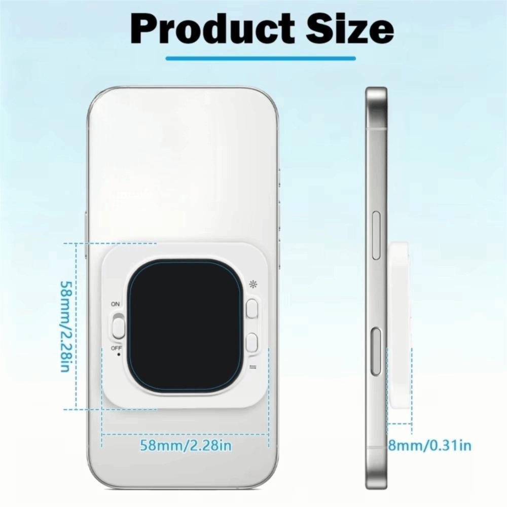 Magnetic Phone Selfie Monitor Wired Magnetic Phone Selfie Selfie Screen Phone Vlog