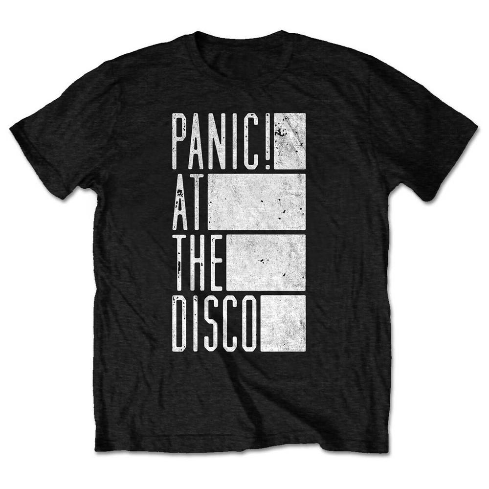 

Panic! At The Disco T-Shirt Bars Rock Band Official New Black XL