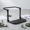 Adjustable Wheel Step with Curved Support Stable Metal Anti-Slip