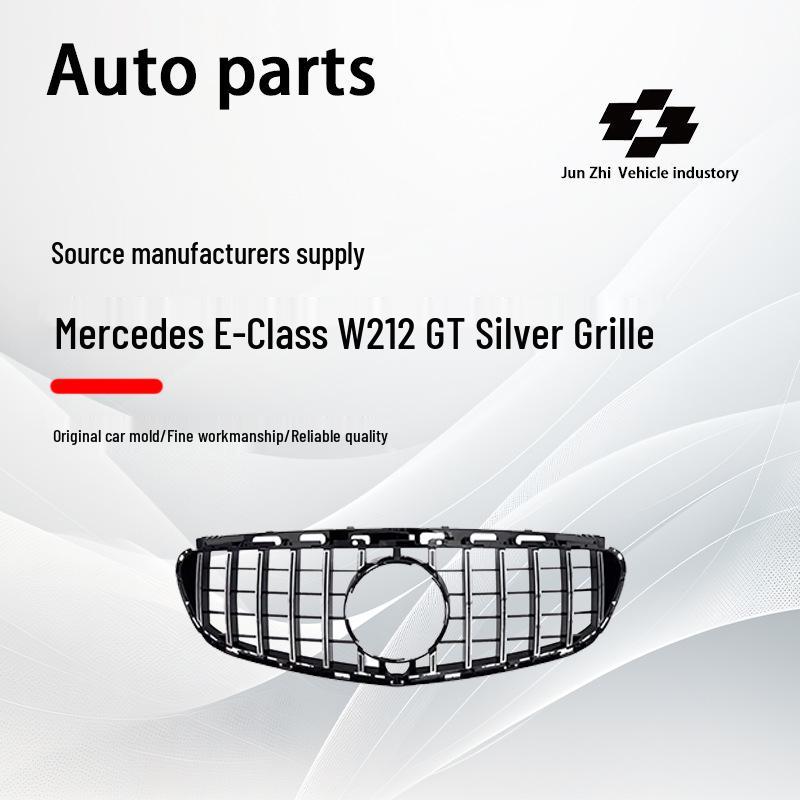 Genuine 2014-2016 Mercedes-Benz E-Class W212 GT Silver Grille Replacement