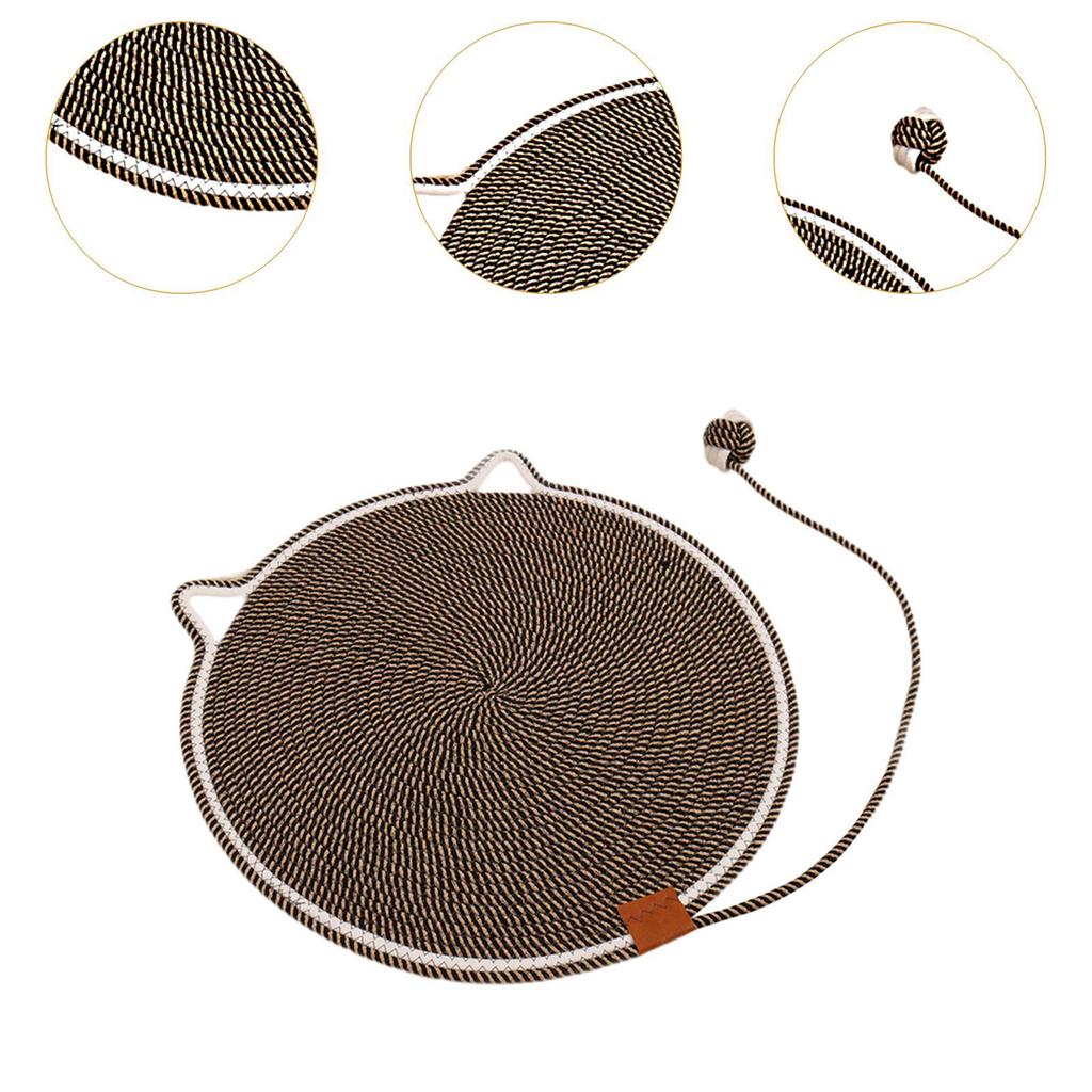 Katzenkratzmatte Kratzfest Bodenkratzpad Sofaschutz Katzenkratzpad für Wohnungskatzen Teppiche Wohnzimmer