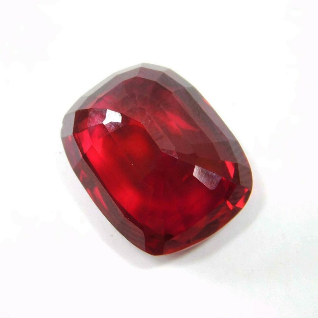 9.70 Ct NATURAL Ruby Bloody RED   Loose Gemstone Cushion Shape