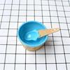 1 Pcs Ice Cream Bowl Set Double Layer Plastic Cup Creative Mixing Bowl Ice Cream Cone Shape DIY Ice Cream Tools