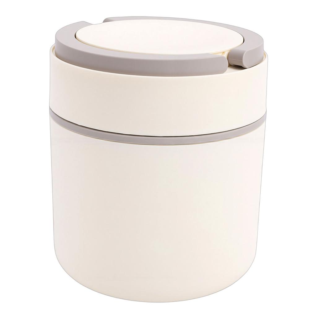 Portable Insulated Soup Cup Thermal Breakfast Mug with Lid Heatable 304 Stainless Steel for Travel Soup Rice Porridge