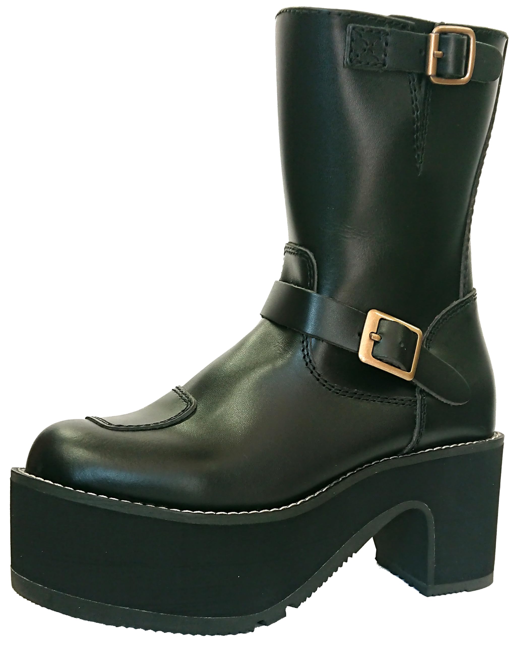 

Motorcycle Boots Eagle Super Thick Sole OD50 Black Black [Wild Wing] 25.5cm чорний