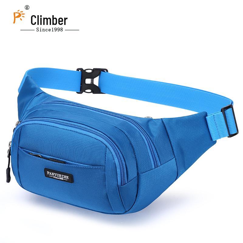 Waterproof Multifunctional Crossbody Fanny Pack - Large Capacity for Outdoor Sports, Running, and Business Use