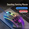 Universal Wired Mechanical Gaming Mouse for Home, Office, or Esports - USB Compatible with Laptop and Desktop
