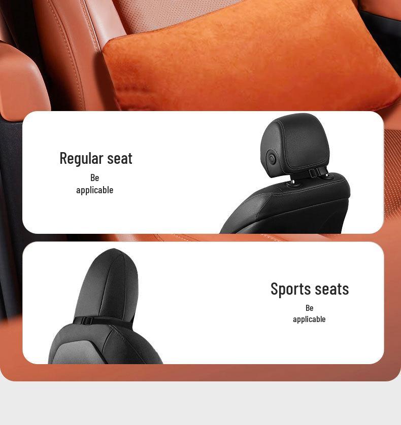 Smart Mobility Car Headrest, Lumbar & Neck Support with Seat Pillow for Porsche, Land Rover & Toyota