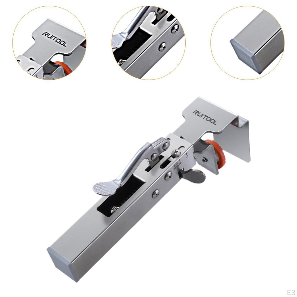 Cabinet Door Mount Hardware Jig Adjustable Compact for DIY Enthusiasts Sturdy Fixation Professional