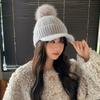 Thickened Winter Hats Ear Protection Women's Hats Fashion Plush Baseball Cap  Autumn