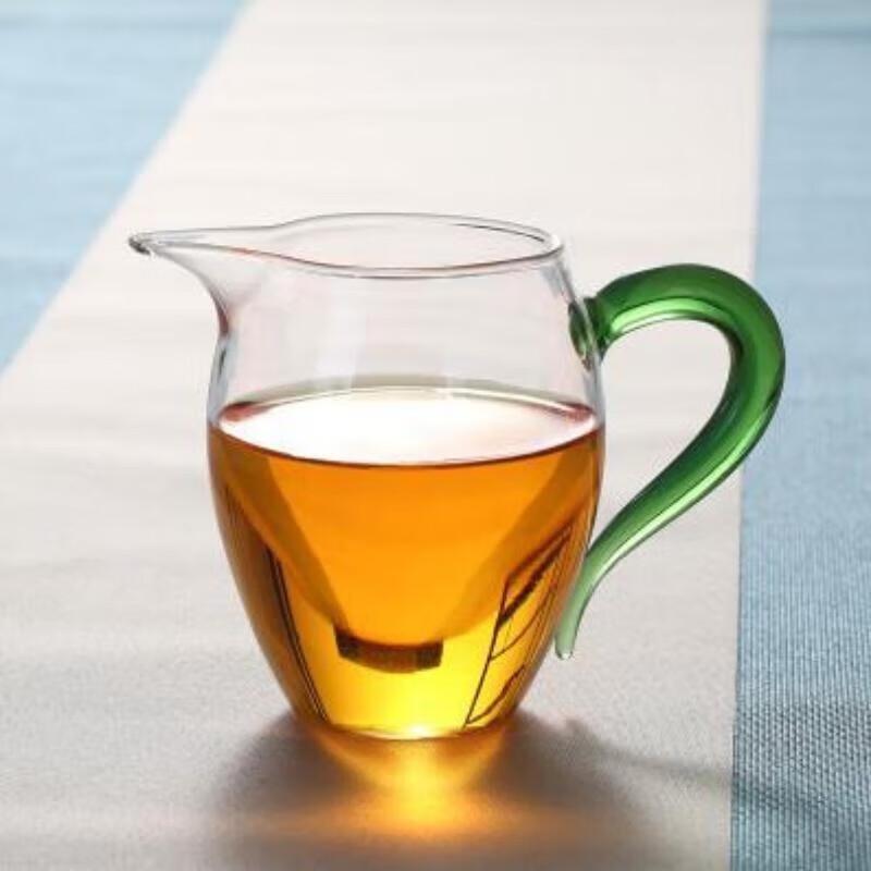 

Shangqi Colorful Handle Glass Fairness Cup