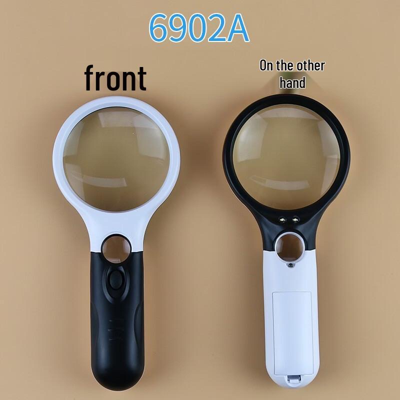 Miflame Handheld Magnifying Glass with LED Light