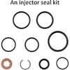 Diesel Nipple Cup Socket Kit Suitable for Ford 6.0L 2003-2007 High Pressure Oil Rail Ball Tube Repair with 8pcs Heavy Duty Viton O-Rings Leakproof