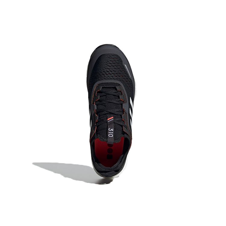 Adidas Terrex Agravic Flow Black White Men Sneakers Core-Black Crystal-White Solar-Red FW5119