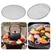 Neue Eisen Grillroste Rund Antihaft Grillnetz Wiederverwendbares BBQ Bratnetz