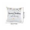 Christmas Letter Pillow Case Car Sofa Bed Cushion Cover Pillowcase Home Decor