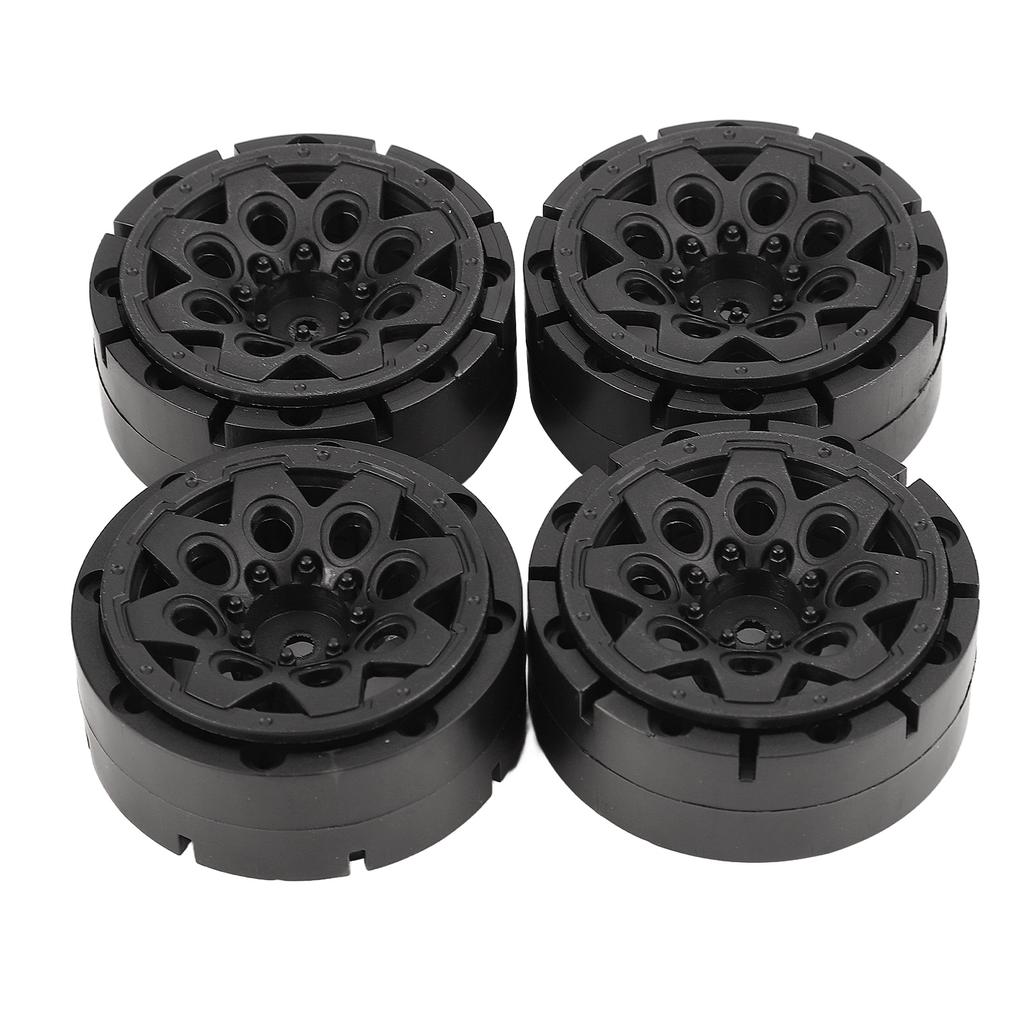 RC Wheel Hub 1.9 Inch Universal Nylon Beadlock Wheel Rim for Traxxas for Axial Scx10 D90 4pcs