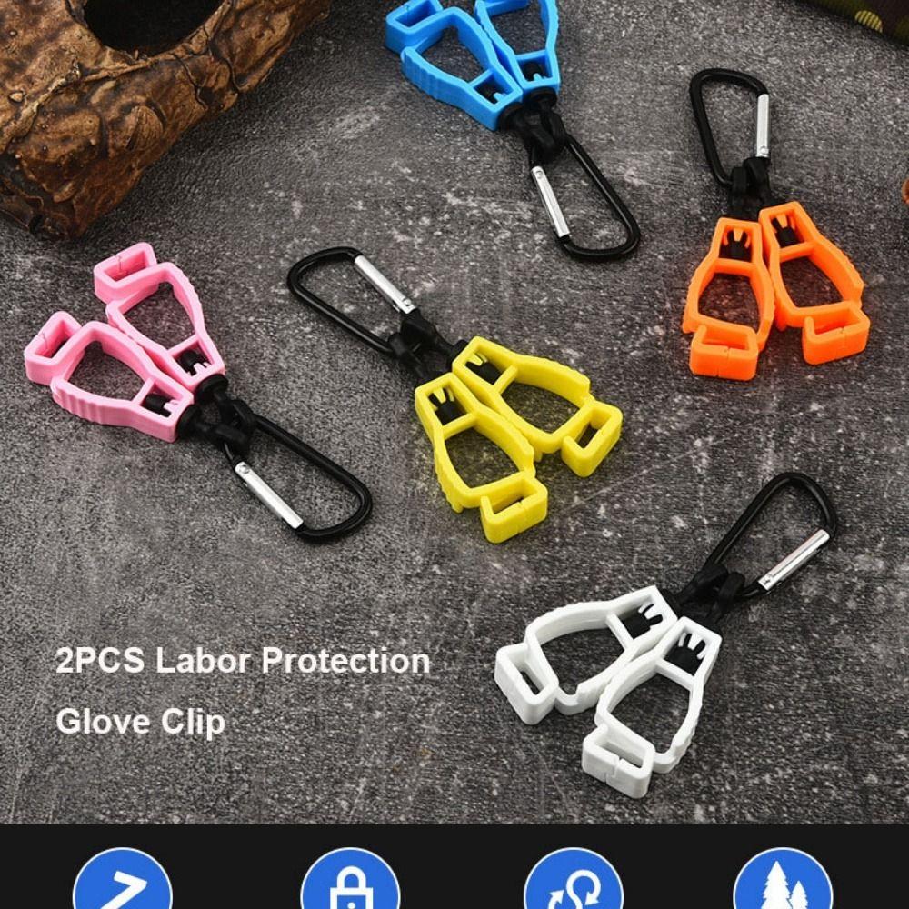 2pcs Multifunctional Glove Clip Safety Glove Clips High Quality Labor Protection Glove Clip