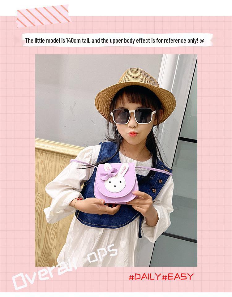 Korean Stylish Mickey Bow Crossbody Bag for Women & Kids - 2025 Autumn/Winter Collection