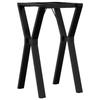 VidaXL Dining Table Legs Y-Frame, Side Table Legs, End Table Legs Living Room Home Interior, 357927