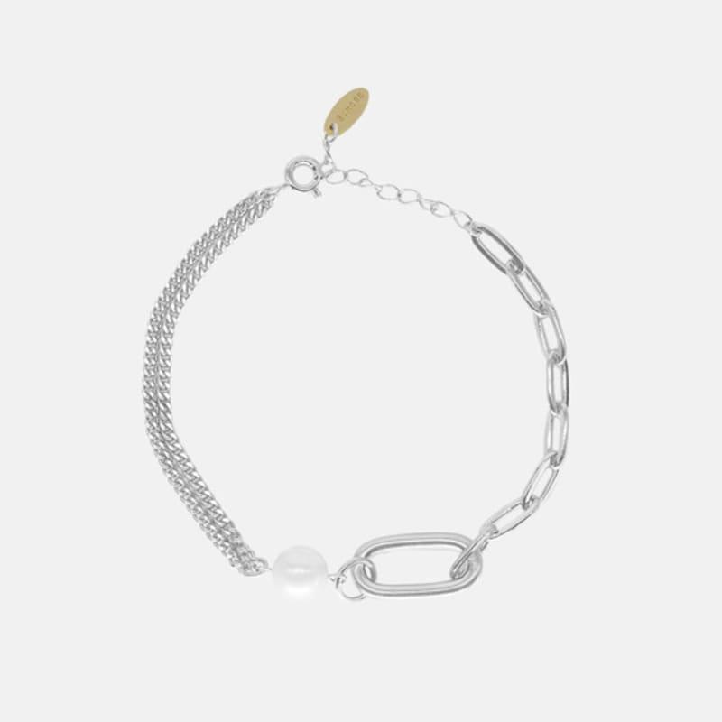 

EIGHTMORE silver925 clipping pearl bracelet gold