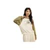 Anta Life Series Round Neck Pullover Raglan Long Sleeve Sweatshirt Women sweatshirt Paper-White 162418754-1
