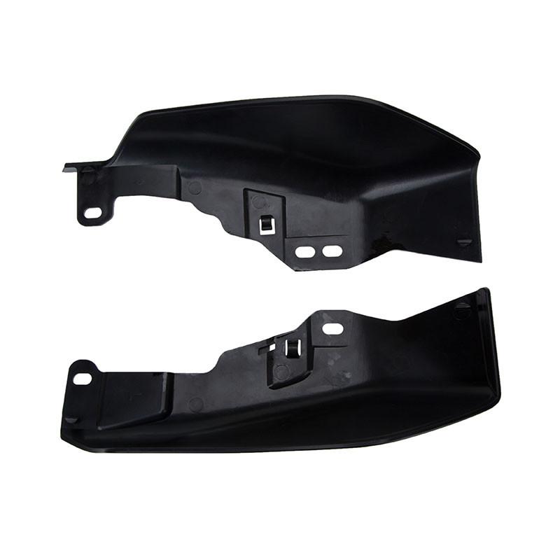 Motorcycle Black/Chrome Mid-Frame Air Deflector Under Seat Engine For Harley Electra Glide Road King Street Glide 2017-2019