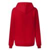 Women's Fashion Long Sleeve Solid Color Zipper Hooded Sweatshirt Top