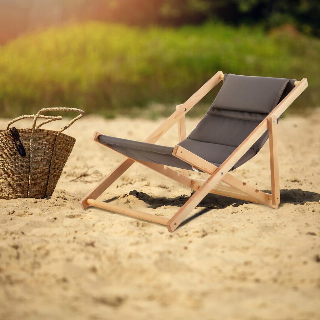 KADAX Wooden Sunbed Garden Beach Folding Cushion Comfortable Polish Manufacturer