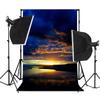 Telón de Fondo Escenario Atardecer Playa Marítima, Accesorios Fotográficos de Fondo, para Decoración del Hogar, Fiestas, Estudios, Celebraciones al Aire Libre, Boda