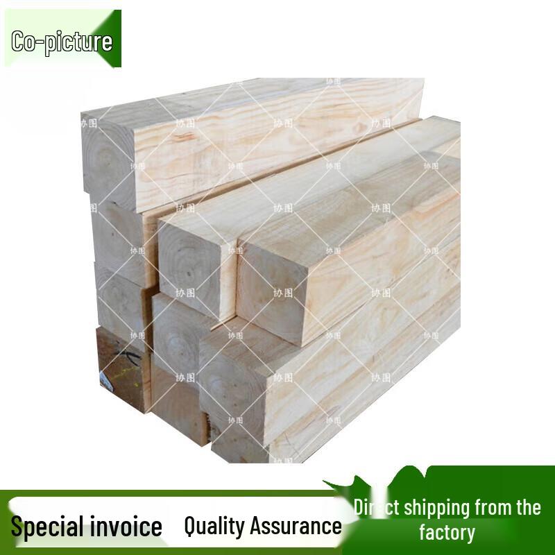 Solid Wood Crane Outrigger Support Blocks