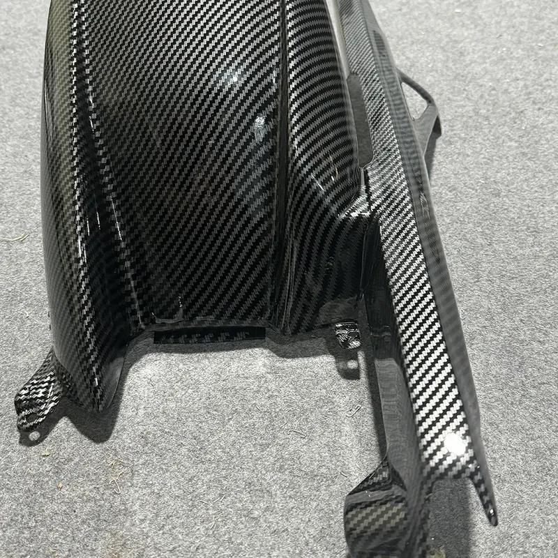 For BMW S1000RR M1000RR S1000R 2019-2023 21 22 ABS Carbon Fiber Rear Mudguard Chain Cover Splash Guard Fairing Motorcycle Parts