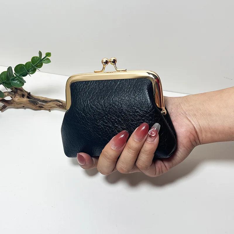 Neue PU-Leder Münzbörse Kleine Münz-Kartenetui Mini-Portemonnaie Handtasche Tasche Damen Mädchen Münzbörsen