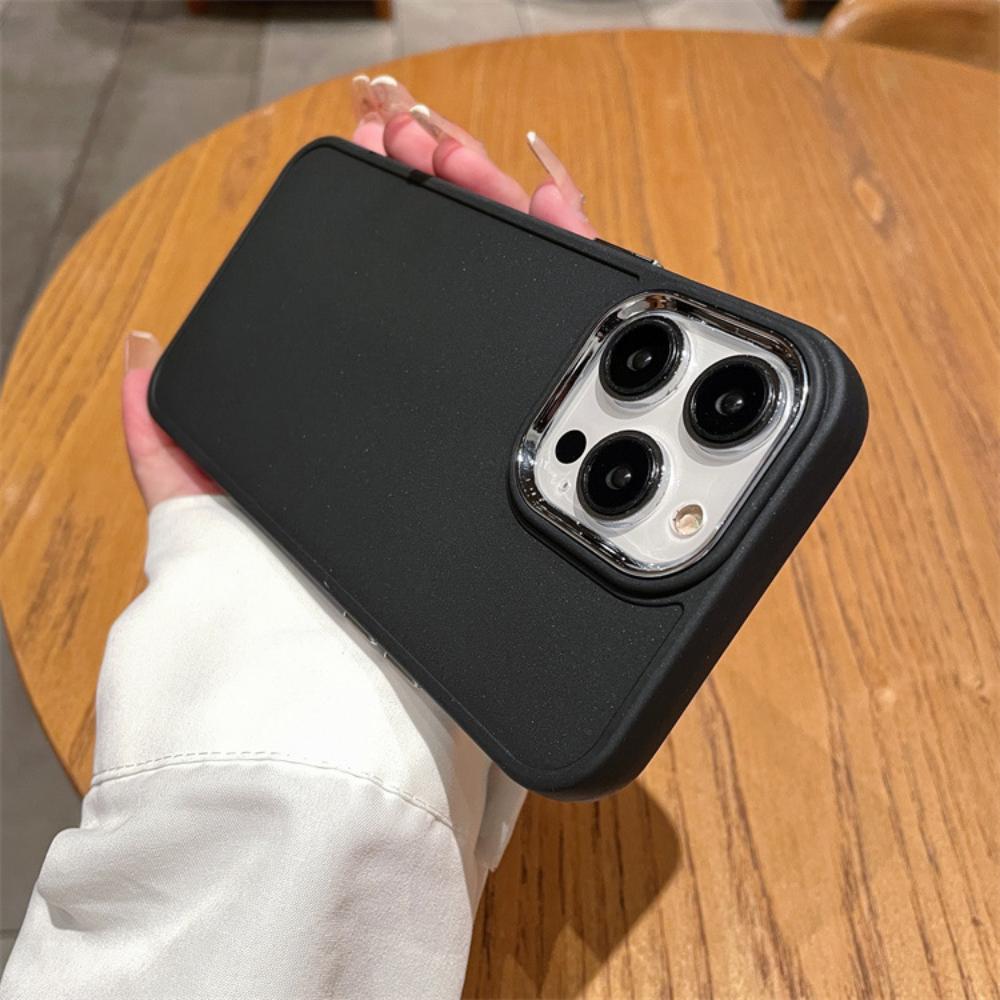 Geschikt voor Apple 17 Pro Max Metalen Frame Knop Mode Telefoonhoesje, IPhone 7P/XR Telefoonhoesje, 16 en Andere Modellen