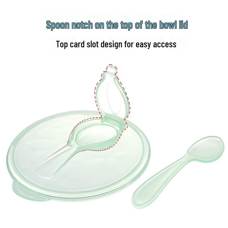 OJW Large Kids Insulated Suction Bowl Set with Spoon